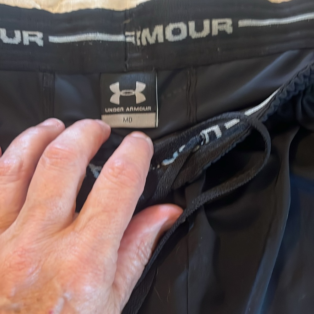 Under Armour Men's Athletic Black Shorts - Picture 3 of 5